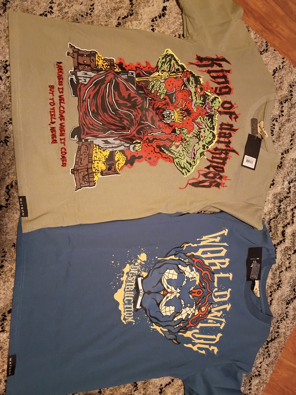 2 Watsons Heavyweight Shirts Small